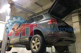 Замена пневмобаллона на Volkswagen Touareg NF