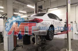 Замена тормозных дисков и колодок BMW 5-er G30