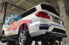 Полная замена масла в АКПП Mercedes GL X166