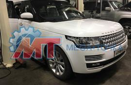 Замена передних рычагов, задних амортизаторов и провели ТО на Range Rover Vogue