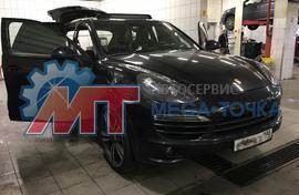 Ремонт привода панорамной крыши на Porsche Cayenne