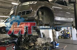 Замена цепей привода ГРМ на AUDI Q7