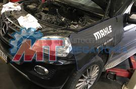 Замена прокладок маслоохладителя на Mercedes ML W164
