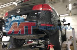 Замена заднего пневмобаллона на Touareg NF
