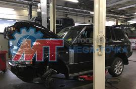 Замена тормозных дисков и техническое обслуживание Range Rover Vogue