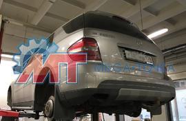 Ремонт подвески и замена сайлентблоков подрамника Mercedes ML W164