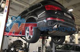 Замена цепей ГРМ Audi Q7 на двигателе CJTC