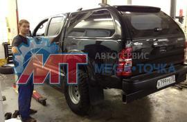 Установка лифт комплекта на Toyota Hilux