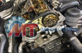 Замена маслосъемных колпачков и цепи ГРМ на BMW 320 N46N