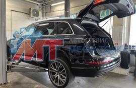 Замена тормозных колодок на Audi Q7