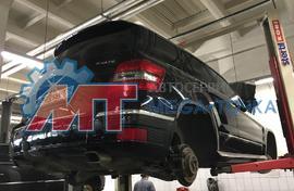 Замена промежуточного подшипника привода на Mercedes GLK
