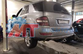 Замена ступичного подшипника на Mercedes ML W164