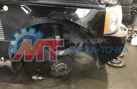 Замена тормозных дисков и техническое обслуживание Range Rover Vogue