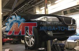Замена задних пружин на BMW 520D F10