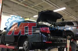 Замена задних пружин на BMW 520D F10