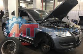 Замена распредвала и гидрокомпенсаторов на Volkswagen Touareg jp 2,5 TDI