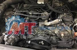 Замена кронштейна насоса ТНВД на Audi Q7