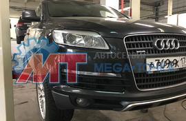 Замена передних ступичных подшипников на Audi Q7