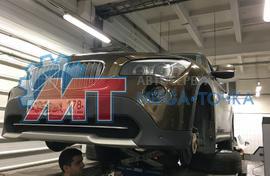 Замена рычагов и техническое обслуживание на BMW X1