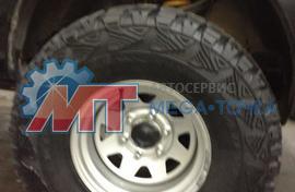 Установка лифт комплекта на Toyota Hilux