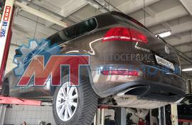 Ремонт подвески, развал-схождение и замена рычагов на Volkswagen Touareg NF