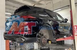 Замена передних тормозных дисков на Porsche Cayenne