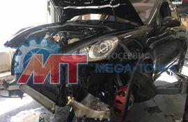 Мойка и чистка радиаторов и интеркулеров на Porsche Cayenne