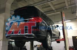 Ремонт раздатки на Mercedes GL X166