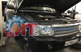 Замена тормозных дисков и техническое обслуживание Range Rover Vogue