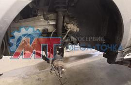 Замена ступичного подшипника на Mercedes ML W164