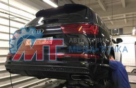 Замена тормозных колодок на Audi Q7 2017г
