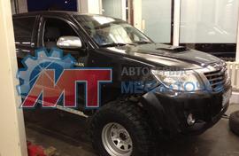 Установка лифт комплекта на Toyota Hilux