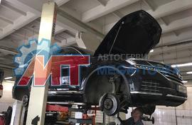 Замена масла в АКПП Volkswagen Touareg