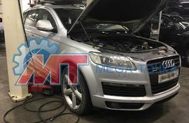 Замена кронштейна насоса ТНВД на Audi Q7