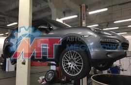 Замена тормозных дисков на Porsche Cayenne