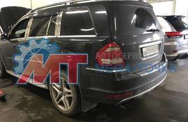 Замена пневмобаллоннов на Mercedes GL X164