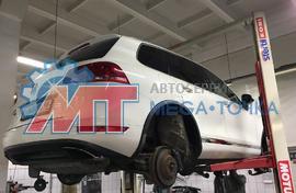 Замена сайлентблоков и развал-схождение Volkswagen Touareg