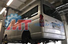 Ремонт заднего редуктора Toyota Hi Ace