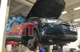 Течь задней крышки двигателя Touareg NF 3.0 TDI