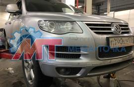 Ремонт передней пневмоподвески Touareg