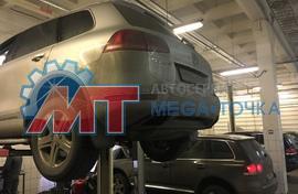 Заправка азотом контур пневмоподвески Touareg NF