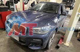 Замена передних и задних тормозных дисков на BMW X3