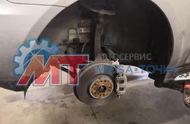 Замена ступичного подшипника на Mercedes ML W164